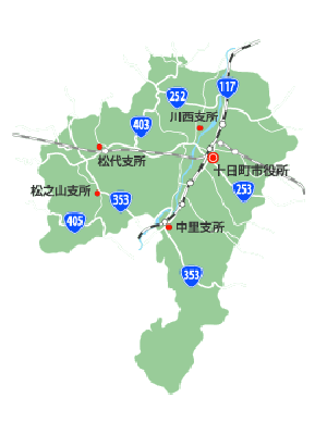 十日町市概略図